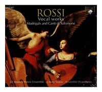 ROSSI: Vocal Works, Madrigals and "Canti di Salomone" [CD de audio] Stefano Bozolo, Diego Cantalupi, Ensemble Hipothesis and Var