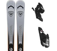 Esquí Allmountain con fijaciones hombre, Rossignol Arcade 82, gris 168 cm