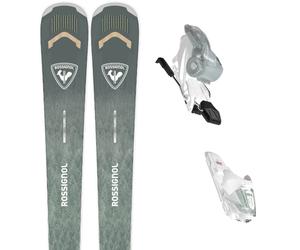 ROSSIGNOL Arcade W 82 + Xpress W 11 Gw - Mujer - Gris / Verde - talla 176- modelo 2026