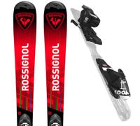 ROSSIGNOL Hero Jr 130-150 + Xpress 7 Gw - Niño - Gris / Rojo - talla 140- modelo 2026