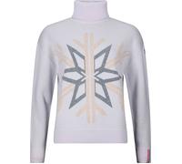 Rossignol - Jerséis Mujer - W Patterned Turtle Neck Sweat Silver Cloud para Mujer de Lana - Talla S - Beige