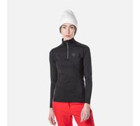 Rossignol Jersey Intima Técnica Mujer Classique 1/2 Cremallera - 200 (Negro)