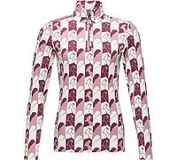 Rossignol Palmares 1/2 Zip Capa Media, Mujer, Bordeaux, XL