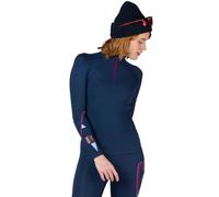 Rossignol - Ropa interior térmica mujer - W Infini Compression Race Top Dark Navy para Mujer - Talla XS - Azul marino Azul marino XS