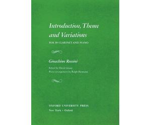 ROSSINI - Introduccion, Tema y Variaciones para Clarinete y Piano (Glazer/Hermann)