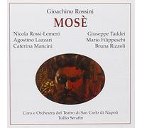 Rossini : Mosè 1956. Serafin, Rossi-Lemeni, Lazzari, Taddei, Filippeschi.
