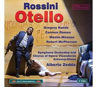 Kunde, Gregory Lupinacci, Raffaela Mcpherson, Robert Mironov, Maxim Rome, Carmen Symphony Orchestra And Chorus Of Opera Vlaanderen Antwerp/Ghent Wagner, Josef - Rossini : Otello / Kunde, Romeu, Mironov, Zedda