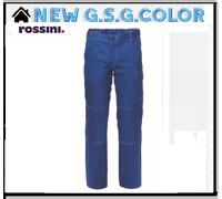 ROSSINI Pantalón De Trabajo Serio Plus + Hombre Multistación Algodón A00109