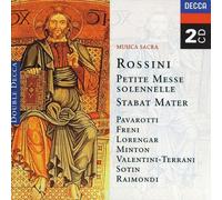 Rossini: Petite Messe solennelle / Stabat Mater by Mirella Freni, Lucia Valentini-Terrani, Luciano Pavarotti, Ruggero Raimondi, Pil (1997-08-26)