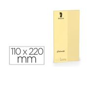 Rossler Papier Sobres 220702519 Amarillo 110 x 220 mm