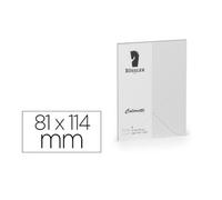 Rossler Papier Sobres 220707511 Gris Papel 81 x 114 mm