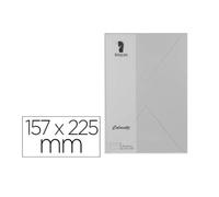 Rossler Papier Sobres 220711511 Gris Papel 157 x 225 mm