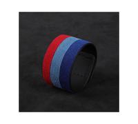 (Rosso Blu) Universale per il rialzo del volante dell'auto, marcatura della linea centrale, marcatura