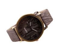 ROSSOM Los Hombres Miran Cuatro Relojes Digitales para Hombres y Mujeres Que Son Populares Entre los Relojes de Madera de imitación, Relojes Simples de Cuarzo para Damas para Deportes