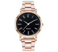 ROSSOM Reloj de Hombre Luxury Men Business Relojes Mujer Acero Inoxidable Casual Cuarzo Vestido Reloj Relogio Masculino para Regalos Reloj de Pulsera Masculino