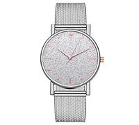 ROSSOM Reloj de Hombre Relojes de Lujo Reloj de Cuarzo de Moda para Mujer Esfera de Acero Inoxidable Reloj de Pulsera Informal Reloj Montres Femmes s Masculinos
