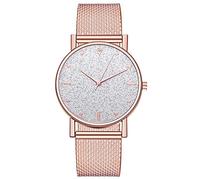 ROSSOM Reloj de Hombre Relojes de Lujo Reloj de Cuarzo de Moda para Mujer Esfera de Acero Inoxidable Reloj de Pulsera Informal Reloj Montres Femmes s Masculinos