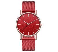 ROSSOM Reloj de Hombre Relojes de Lujo Reloj de Cuarzo de Moda para Mujer Esfera de Acero Inoxidable Reloj de Pulsera Informal Reloj Montres Femmes s Masculinos
