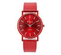 ROSSOM Reloj de Hombre Relojes de Lujo Reloj de Cuarzo de Moda para Mujer Esfera de Acero Inoxidable Reloj de Pulsera Informal Reloj Montres Femmes s Masculinos