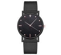 ROSSOM Reloj de Hombre Relojes de Lujo Reloj de Cuarzo de Moda para Mujer Esfera de Acero Inoxidable Reloj de Pulsera Informal Reloj Montres Femmes s Masculinos