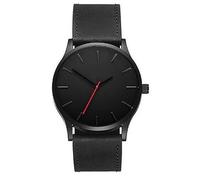 ROSSOM Reloj para Hombre 2023, Reloj de Moda para Hombre, Relojes sin Logotipo, Correa de Cuero, Reloj de Pulsera de Cuarzo, Relojes Deportivos Militares para Hombre, Masculino
