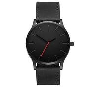ROSSOM Reloj para Hombre 2024, Reloj de Moda para Hombre, Relojes sin Logotipo, Correa de Cuero, Reloj de Pulsera de Cuarzo, Relojes Deportivos Militares para Hombre, Masculino