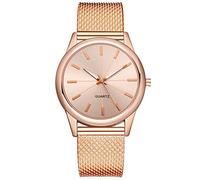 ROSSOM Reloj para Hombre con Banda Superior, Reloj de Acero Inoxidable para Mujer, Relojes Digitales Luminosos Informales a la Moda, Reloj de Pulsera con Esfera Negra para Mujer