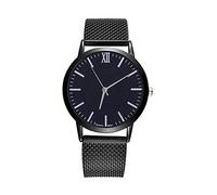 ROSSOM Reloj para Hombre, Correa de Malla de Gel de sílice para Mujer, Reloj Informal con Correa de Malla, Reloj Masculino para Hombre