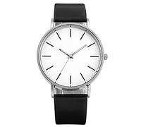 ROSSOM Reloj para Hombre, Reloj de Lujo de Marca Grande, Relojes de Pulsera de Cuarzo de Moda de Cuero Simple, Deportes 2023, Superventas