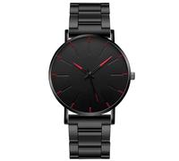 ROSSOM Reloj para Hombre, Relojes para Hombre 2023, Reloj Informal de Lujo Superior para Hombre, Reloj de Cuarzo de Acero Inoxidable Completo de Negocios, Gran Oferta