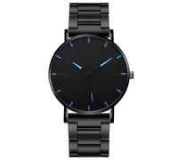 ROSSOM Reloj para Hombre, Relojes para Hombre 2023, Reloj Informal de Lujo Superior para Hombre, Reloj de Cuarzo de Acero Inoxidable Completo para Negocios, Producto en Oferta