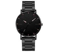 ROSSOM Reloj para Hombre, Relojes para Hombre 2024, Reloj Informal de Lujo Superior para Hombre, Reloj de Cuarzo de Acero Inoxidable Completo de Negocios, Gran Oferta