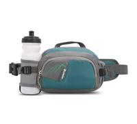 ROSSRORE Riñonera unisex para exteriores, multifuncional, para correr, para botella de agua, impermeable, bolsa cruzada para el pecho, bolsa de yoga con soporte para botella de agua, Green, XL