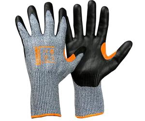ROSTAING Guante Duranit-ULTRA - Par de guantes anticorte táctil - efecto de segunda piel - 3X Plus Durable - Para manipulación de piezas cortantes en medio seco y aceitoso - Compatible con pantallas