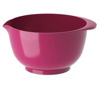 Rosti Margrethe - Cuenco para mezclar (3 L), color rojo | Cuenco y cuenco para masa irrompible con mango y boquilla de plástico reciclable - Altura: 12,9 cm, diámetro: 21,1 cm