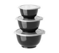 Rosti Set de 3 mini cuencos Margrethe Negro