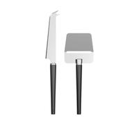 Rosti Set para queso Emma 2 piezas Negro