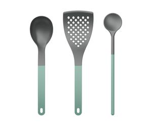 Rosti Utensilios de cocina Optima 1. 3 piezas Nordic green nylon