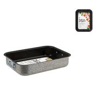 Rosticera Home Con Anillo Antiadherente Salt N'Pepper 30x22 Cm