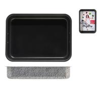 Rosticera Home Con Anillo Antiadherente Salt N'Pepper 40x28 Cm