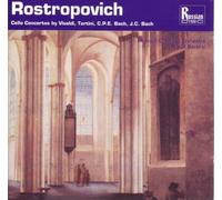 Rostropovich Cello Concertos by Vivaldi, Tartini, CPE Bach, JC Bach [CD] [IMPORT]