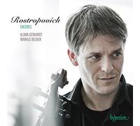 Rostropovich Encores : uvres pour violoncelle et piano. Gerhardt, Becker.