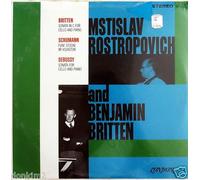 Rostropovich, Mstislav - Britten*, Schumann*, Debussy* - Mstislav Rostropovich And Benjamin Britten