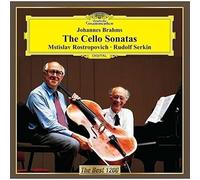 Rostropovich/Serkin SELLADO NUEVO CD Brahms Cello Sonatas No.1 No.2 Japón OBI