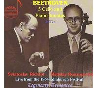 Rostropowitsch - BEETHOVEN 5 Cello et piano sonatas