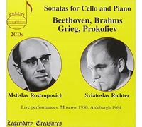 Rostropowitsch - Sonatas for Cello and Piano by Rostropovich and Richter