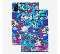 Rostsant Funda Honor Pad X9 11.5 Pollici PU Caso de Cuero Carcasa Honor Pad X9 11.5" Tipo Cartera Funda Tableta para Honor Pad X9 2023 11.5 Pulgada - Pintada