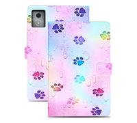 Rostsant Funda Lenovo Idea Tab Pro 12,7 Pulgadas 2025 TB-373FU TB-375FC PU Caso de Cuero Funda Tipo Cartera Carcasa para Lenovo Idea Tab Pro 12.7 Pulgadas 2025 Huella