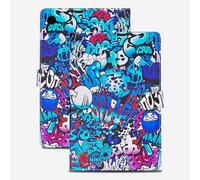 Rostsant Funda PU Caso de Cuero Funda Galaxy Tab A9+ 11 Tipo Cartera Carcasa para Samsung Galaxy Tab A9 11 Pulgada SM-X210/SM-X215/SM-X216 Pintada