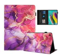 Rostsant Funda Samsung Galaxy Tab S5e 2019 PU Caso de Cuero Funda Tipo Cartera Carcasa para Samsung Galaxy Tab S5e 10.5 Pulgadas SM-T720/SM-T725 Mármol Rosa Dorado
